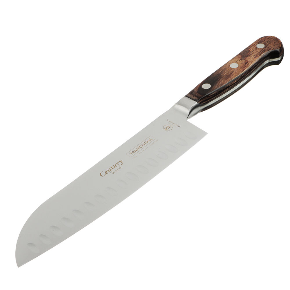 Tramontina Century Wood Нож кухонный сантоку 17.8см, 21542/197, арт.№ 871-023
