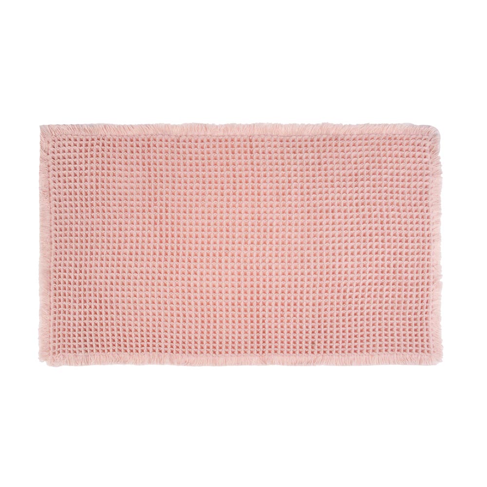 Коврик для ванной комнаты тм VETTA Бургунди, полиэстер 1000г/м2, 50x80см, 2 цвета, арт.№ 462-859