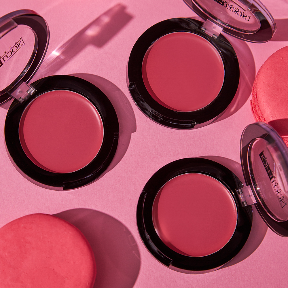 ЮНИLOOK Румяна кремовые, 3,2 гр, тон 01, розовый, арт.№ 330-016