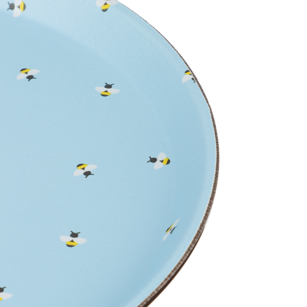 Поднос круглый с антискользящим покрытием тм Vetta Черри, d27,5см, 2 дизайна, арт.№ 862-456