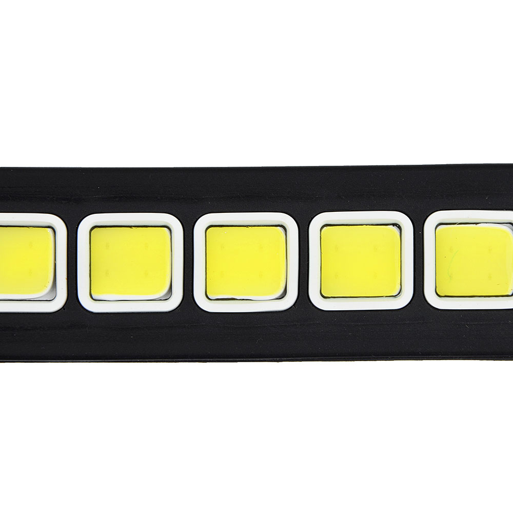 ЕРМАК Дневные ходовые огни, LED 40шт, гибкий резин. корп., 260мм, 12V, белый, 2шт., арт.№ 702-036
