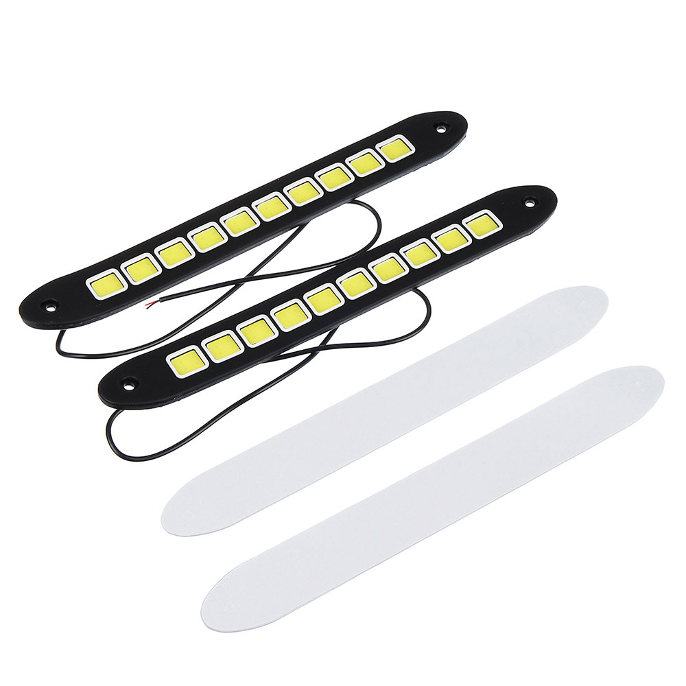 ЕРМАК Дневные ходовые огни, LED 40шт, гибкий резин. корп., 260мм, 12V, белый, 2шт., арт.№ 702-036