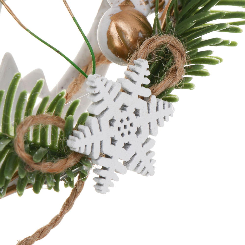 СНОУ БУМ Олень, 9,5х10 см, пластик, 26-628, арт.№ 397-458