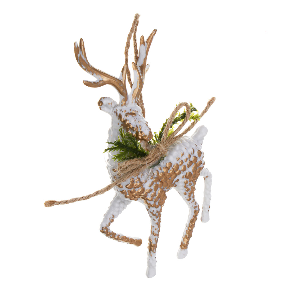 СНОУ БУМ Олень, 7,5x14,5 см, пластик, 26-629, арт.№ 397-459