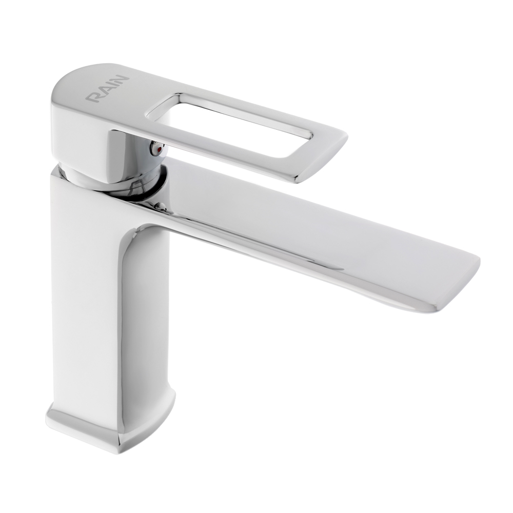 RAIN Смеситель для раковины Атриа, картридж 35мм, латунь, хром, арт.№ 561-025