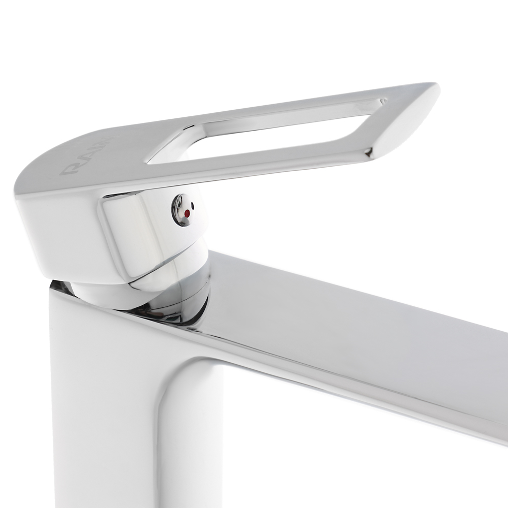 RAIN Смеситель для раковины Атриа, картридж 35мм, латунь, хром, арт.№ 561-025