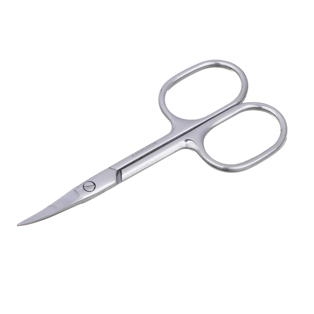 ЮНИLOOK Ножницы маникюрные "ULTRA", загнутые, 9,5 см, сталь, #1, арт.№ 305-448