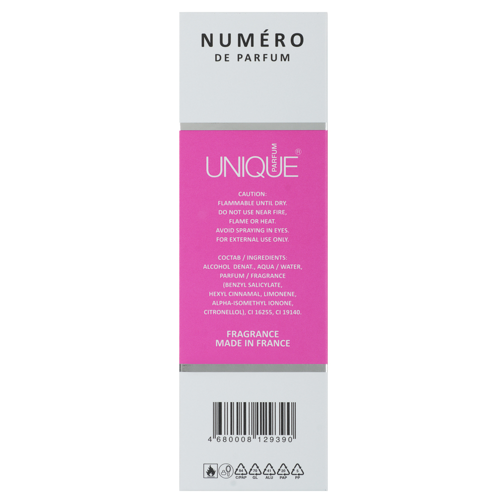Парфюмерная вода женская тм UNIQUE numero de Parfum 12, 50 мл, арт.№ 313-367