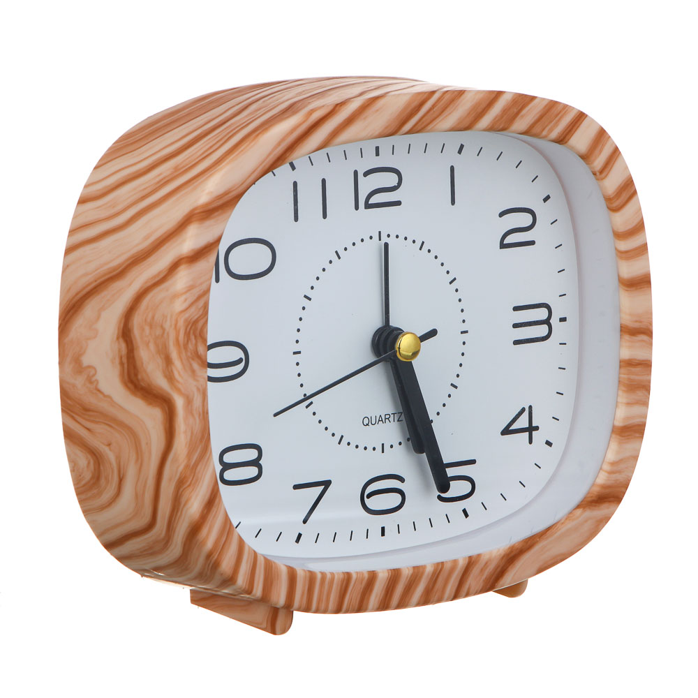 LADECOR CHRONO Будильник, 12,3x10,6x3,8 см, 1хАА, пластик, арт.№ 529-327