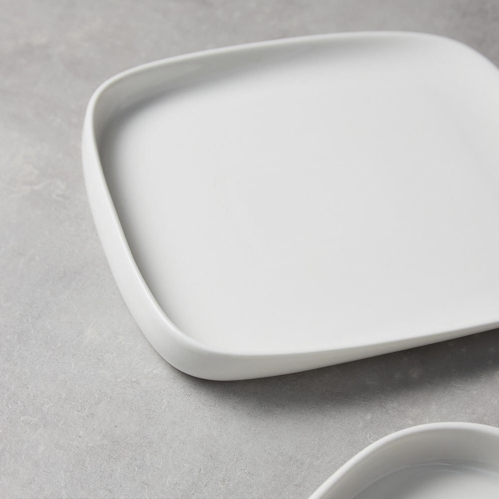 Ivlev Chef Элеганс Блюдо квадратное, 20х19,5х2,5см, фарфор, арт.№ 824-558