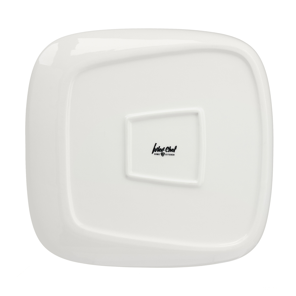 Ivlev Chef Элеганс Блюдо квадратное, 20х19,5х2,5см, фарфор, арт.№ 824-558