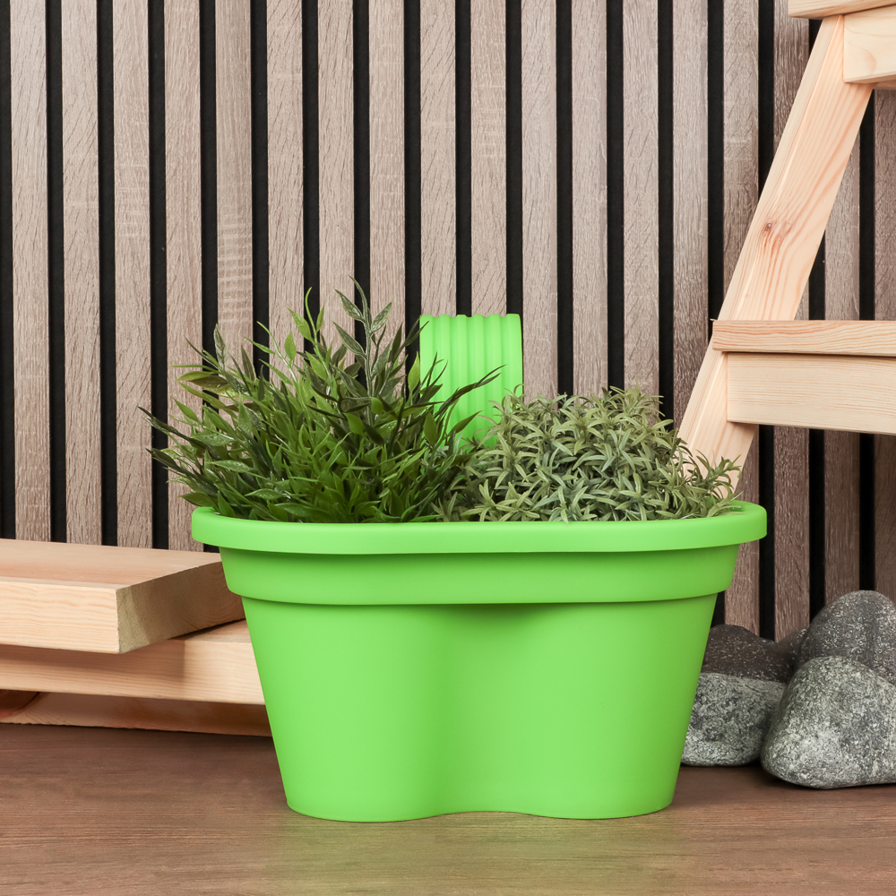 INBLOOM Кашпо подвесное 2 ячейки, 31х26х26см, PP, арт.№ 164-006