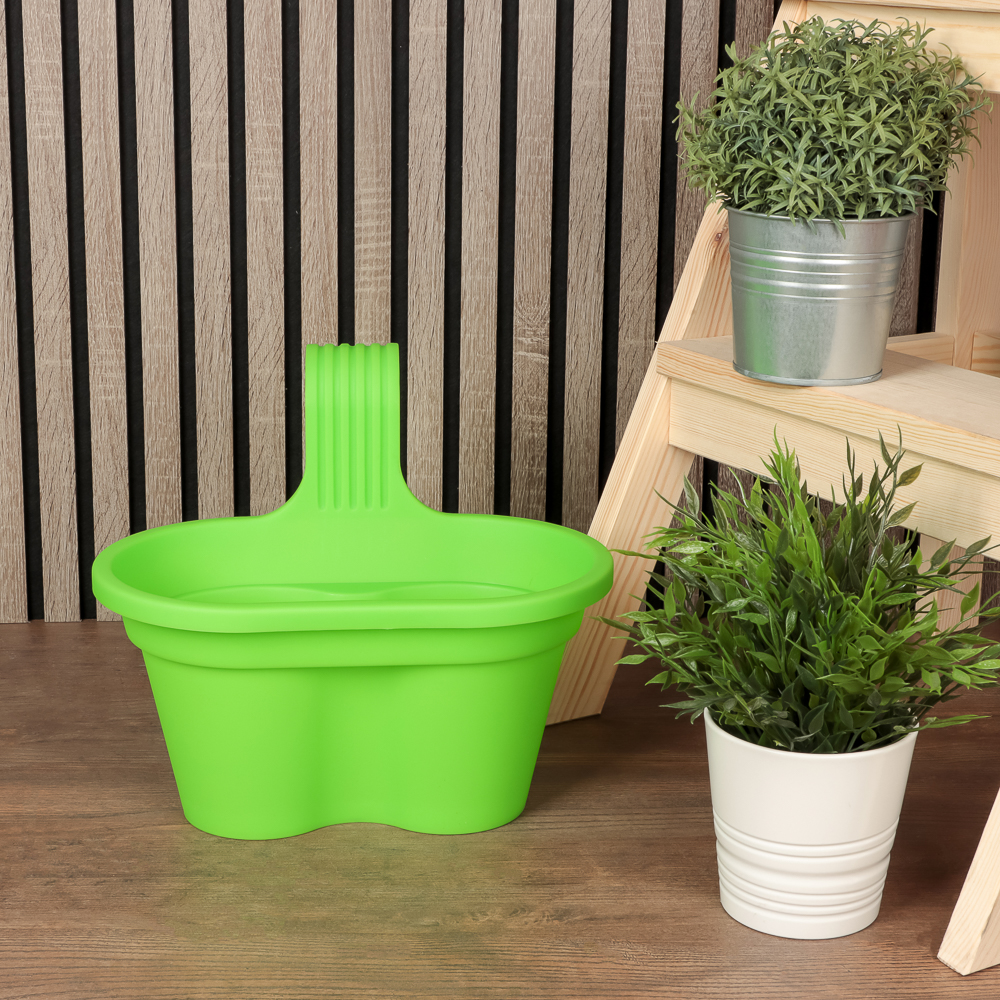 INBLOOM Кашпо подвесное 2 ячейки, 31х26х26см, PP, арт.№ 164-006