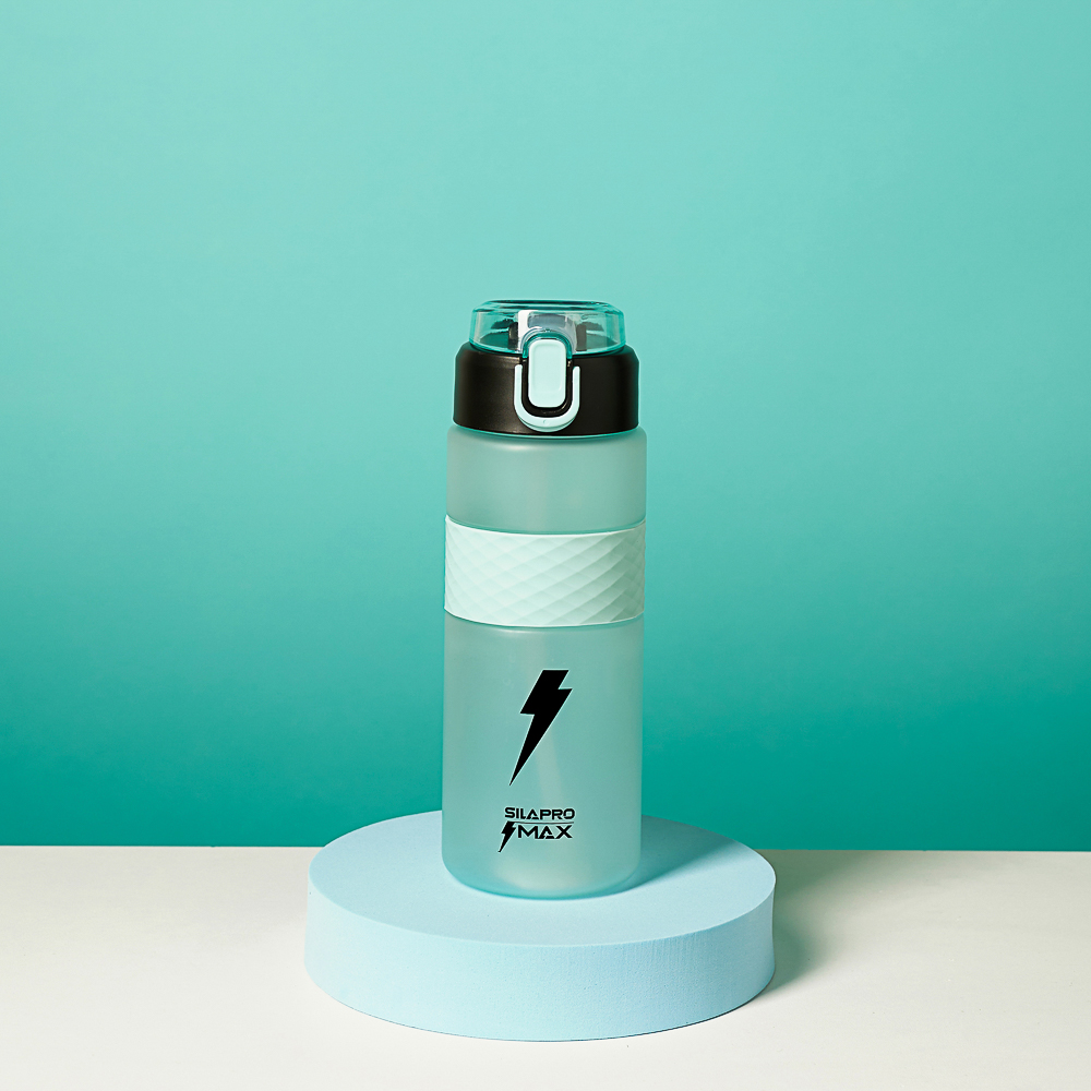 SILAPRO MAX Бутылка спортивная с замком, EGGSHELL BLUE, 700мл, PC, арт.№ 088-034