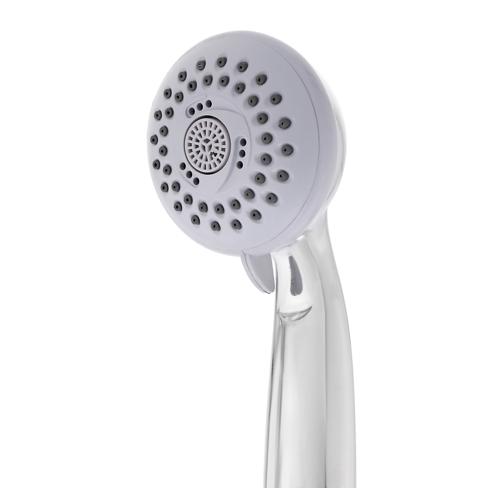 RAIN Смеситель для ванны Кварц, круглый излив 40см, керам. кран-буксы 1/2, душ. набор, латунь, хром, арт.№ 561-262