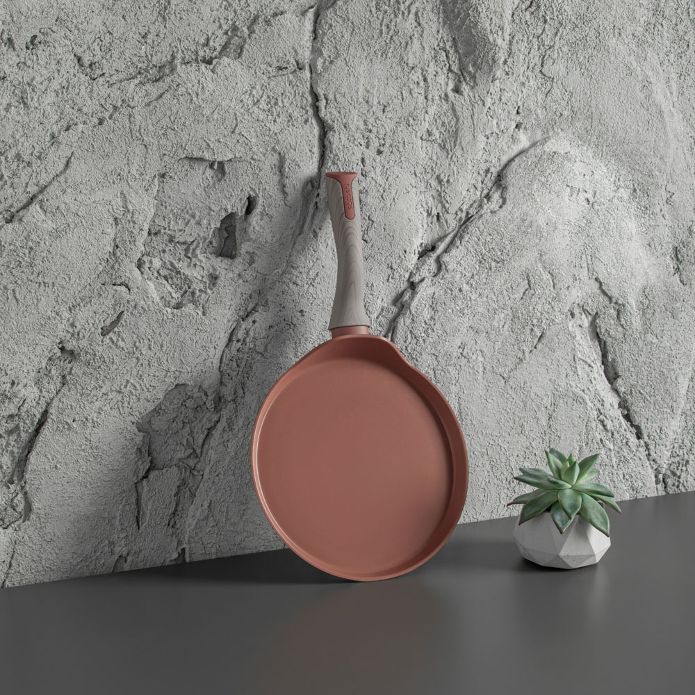 SATOSHI Комбелло Сковорода литая блинная d24см, антипригарное покрытие, индукция, арт.№ 846-021