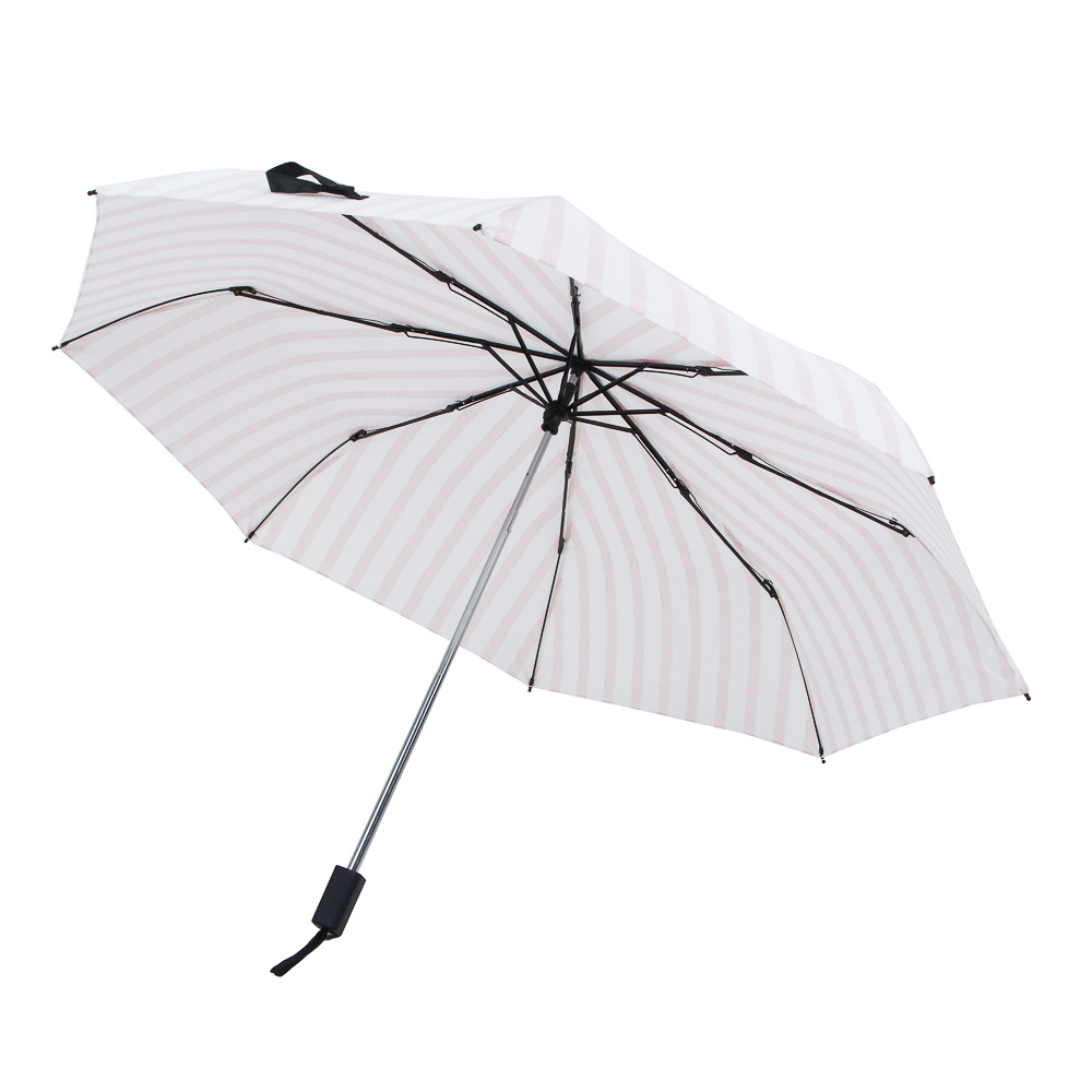 Зонт компакт, механика, металл, пластик, эпонж, d96см, 8 спиц, цвета в ассортименте, арт.№ 302-398