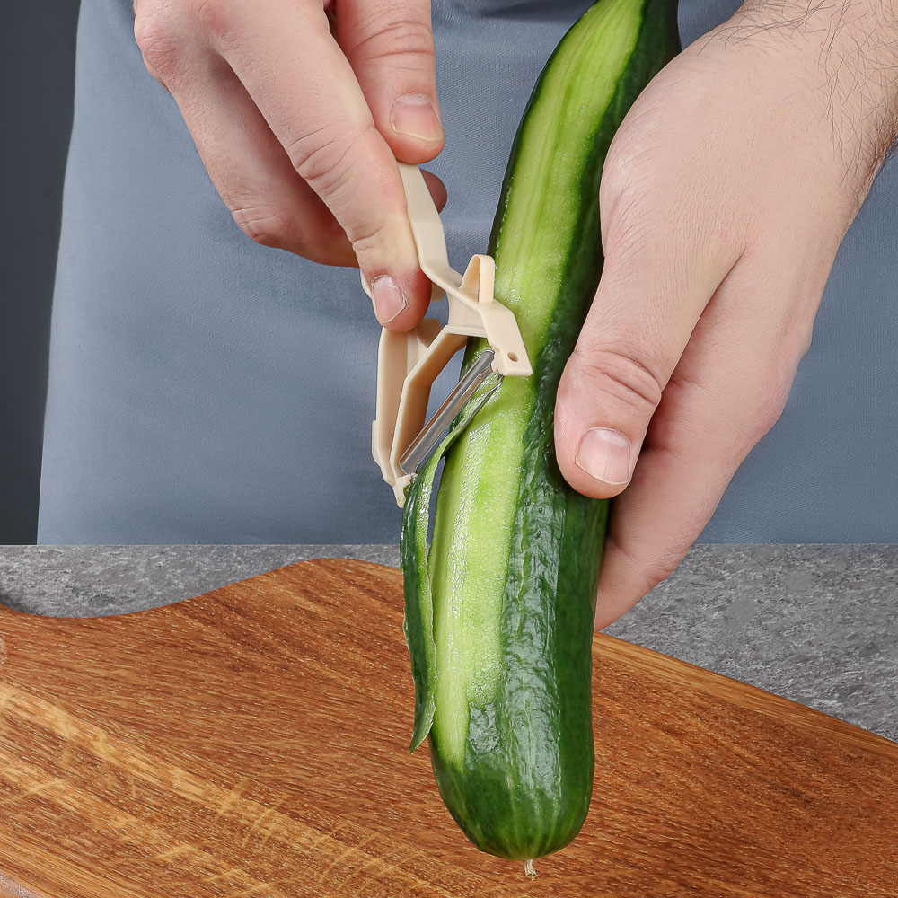 SATOSHI Овощечистка 4в1, 15х7см, нерж.сталь, арт.№ 882-522