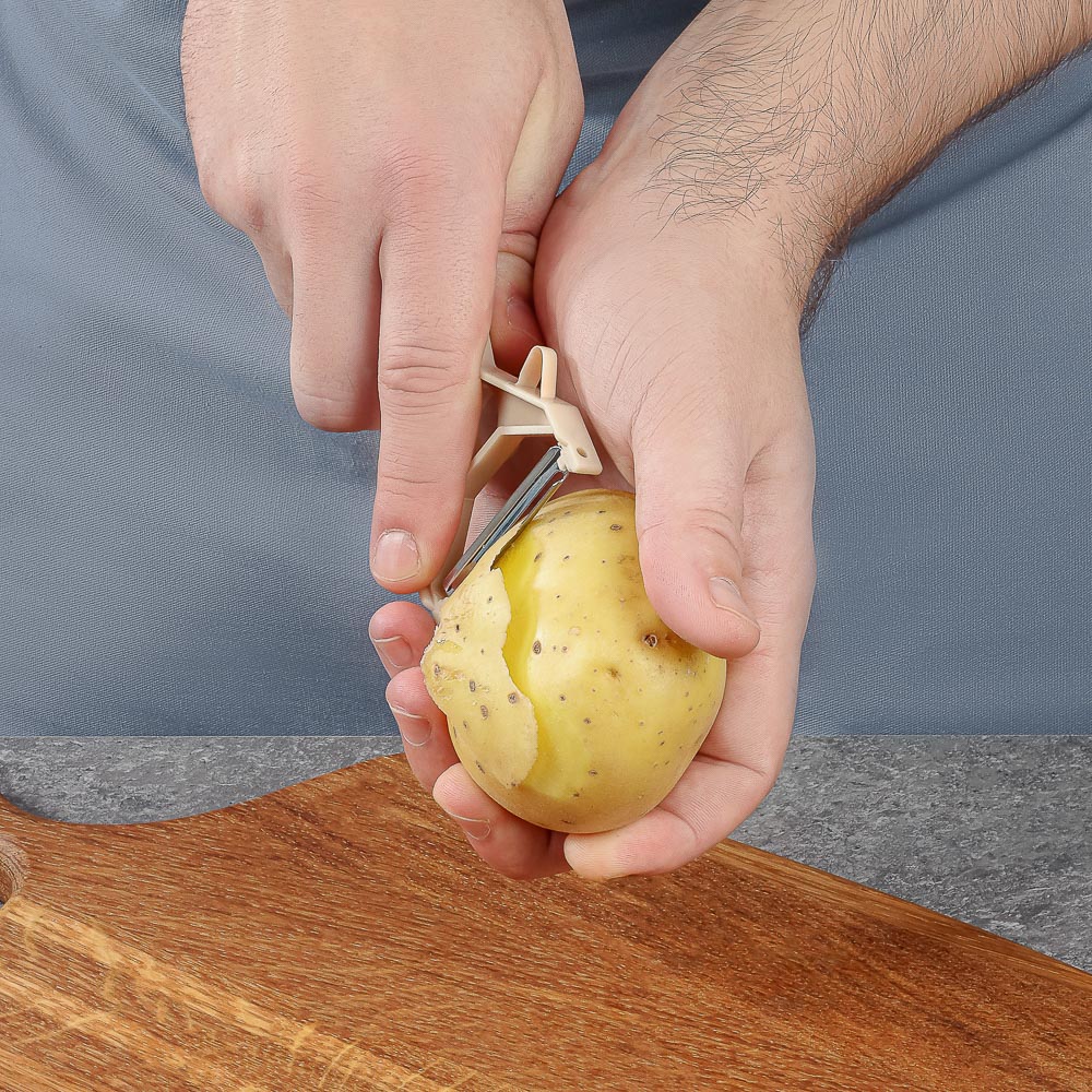 SATOSHI Овощечистка 4в1, 15х7см, нерж.сталь, арт.№ 882-522