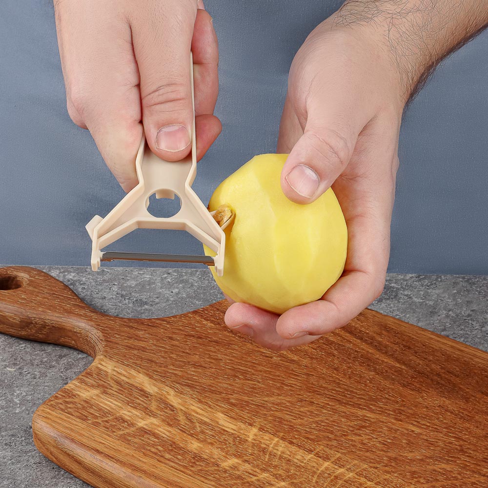 SATOSHI Овощечистка 4в1, 15х7см, нерж.сталь, арт.№ 882-522