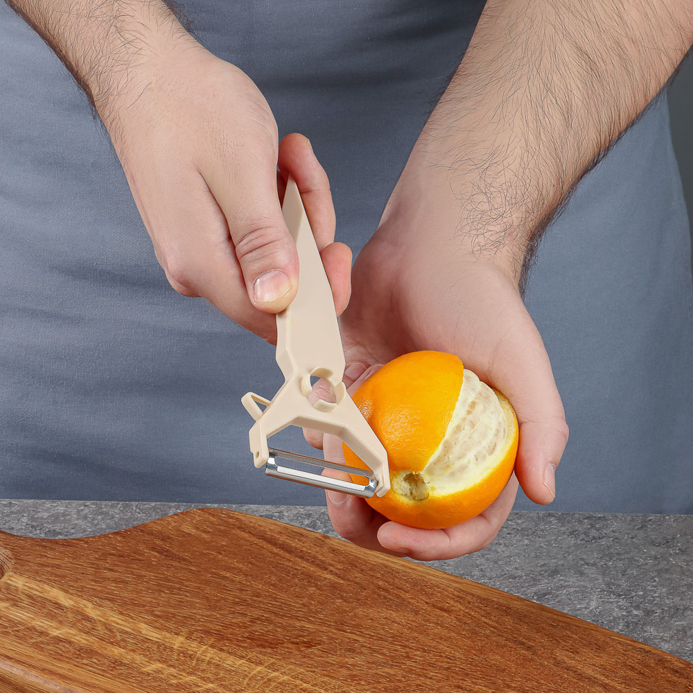 SATOSHI Овощечистка 4в1, 15х7см, нерж.сталь, арт.№ 882-522