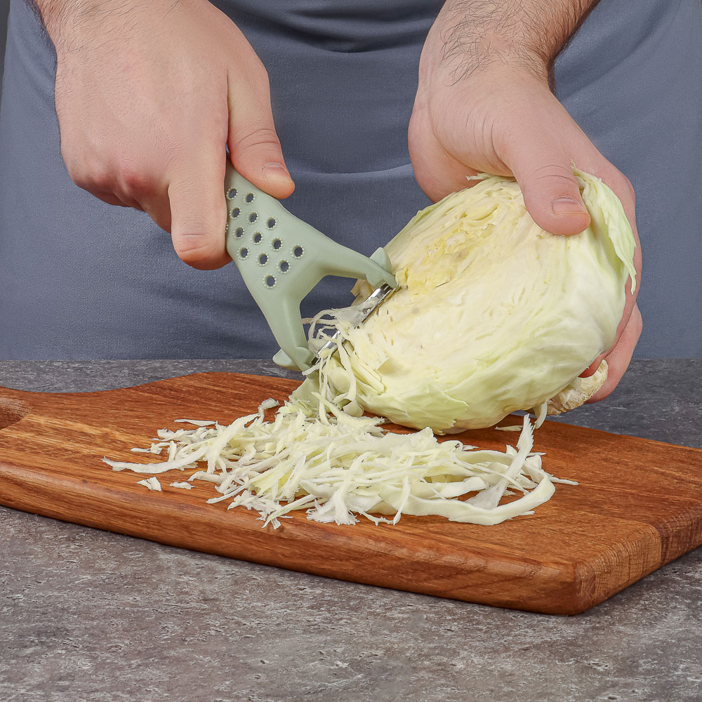 SATOSHI Набор многофункциональных овощечисток 2пр, 5в1, нерж сталь, арт.№ 882-523