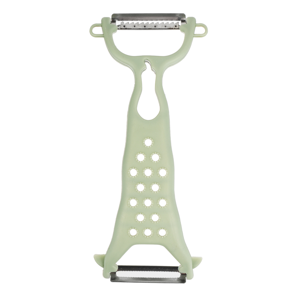 SATOSHI Набор многофункциональных овощечисток 2пр, 5в1, нерж сталь, арт.№ 882-523