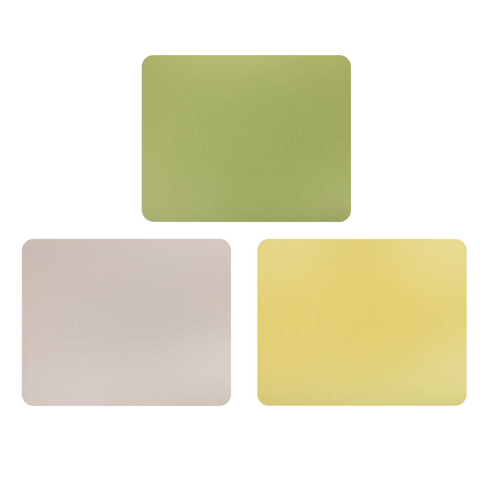 VETTA Коврик силиконовый для раскатки теста, 50х40см, бежевый, арт.№ 891-101