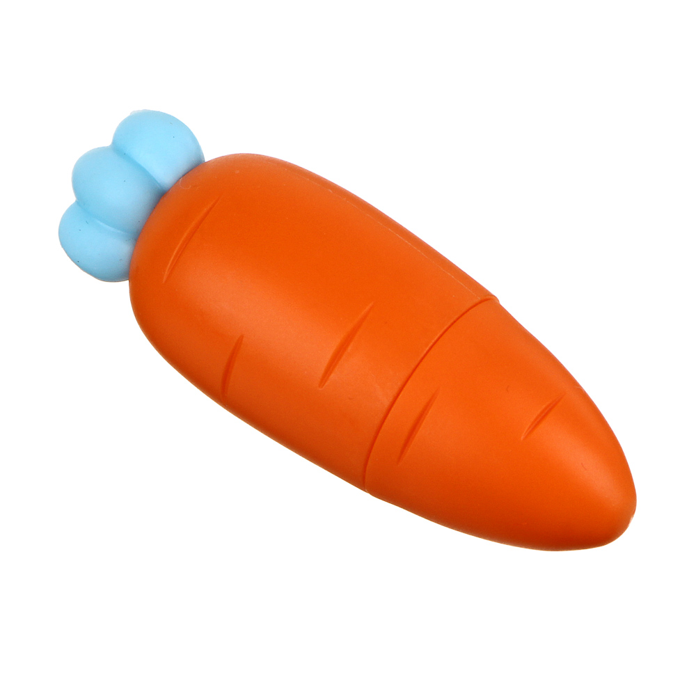 Маркер-текстовыделитель, дизайн в форме фруктов и овощей, 7см, силикон, пластик, 6 цветов, арт.№ 613-043