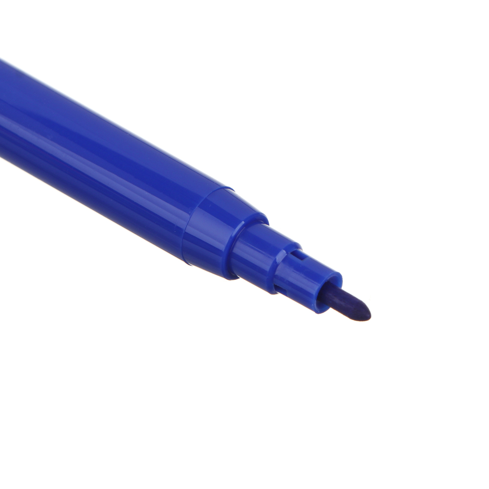 Намбер Ван Фломастеры 12 цветов, с цвет. вентилир. колпачком, большие, смываемые, пл., ПВХ пенал, арт.№ 256-003