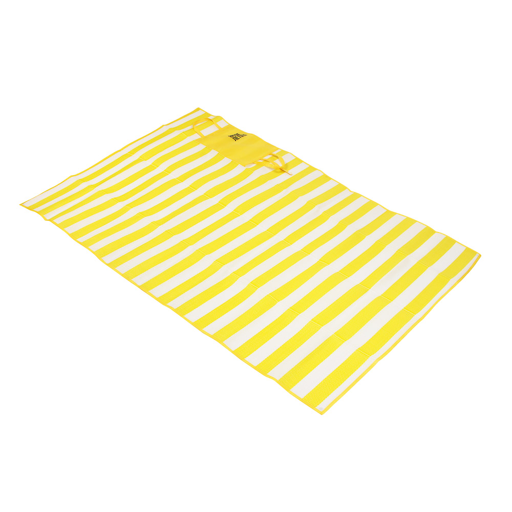 Коврик пляжный тм ЯРКОЕ ЛЕТО, 120х180, с ручками для переноски, полоса, полипропилен, арт.№ 119-042