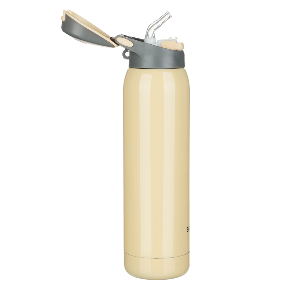 SATOSHI Термос-кружка с крышкой на защелке, 500мл "Спорт", нерж.сталь, арт.№ 841-016