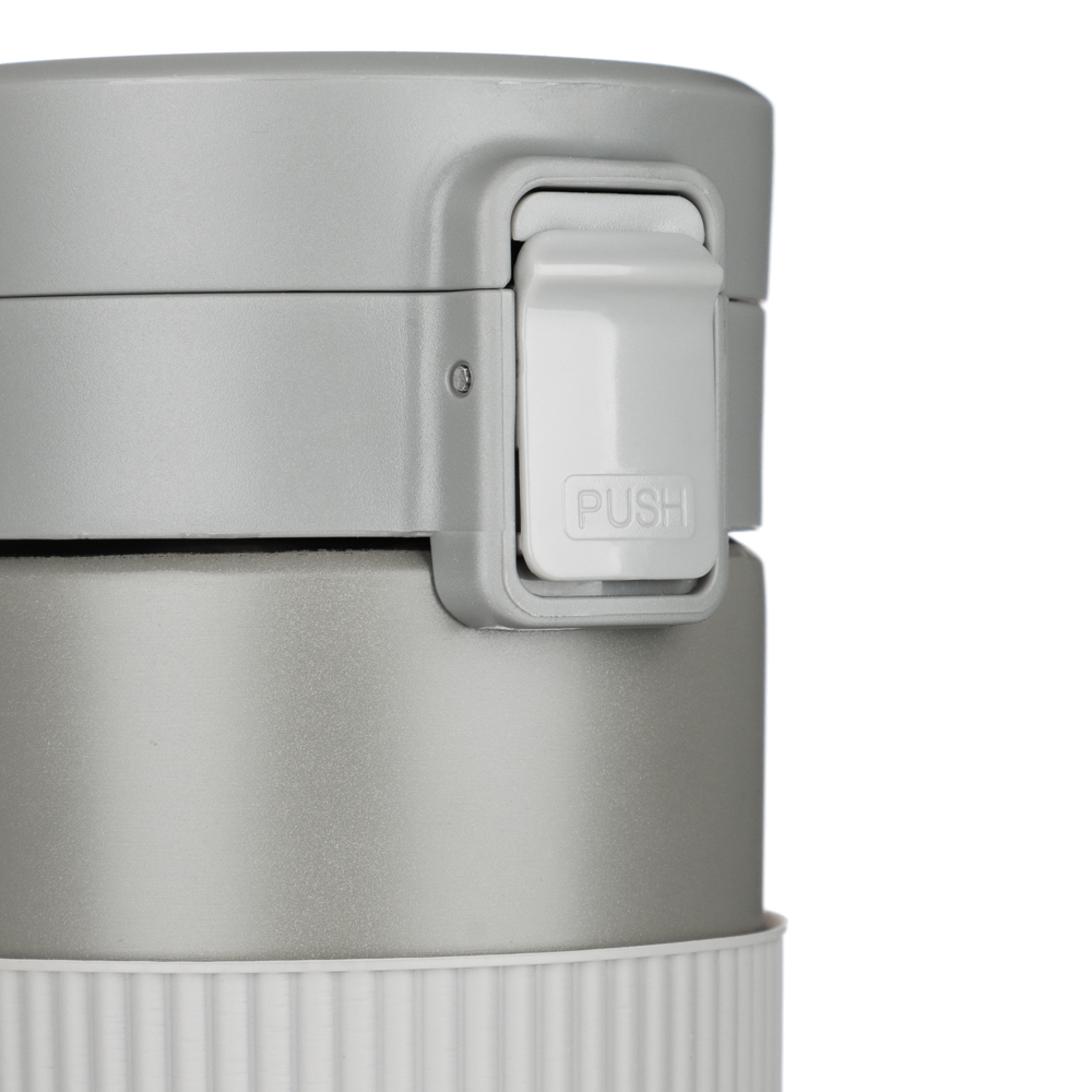 SATOSHI Ассара Термос-кружка с крышкой на защелке, 380мл, нерж.сталь 18/10, арт.№ 841-019