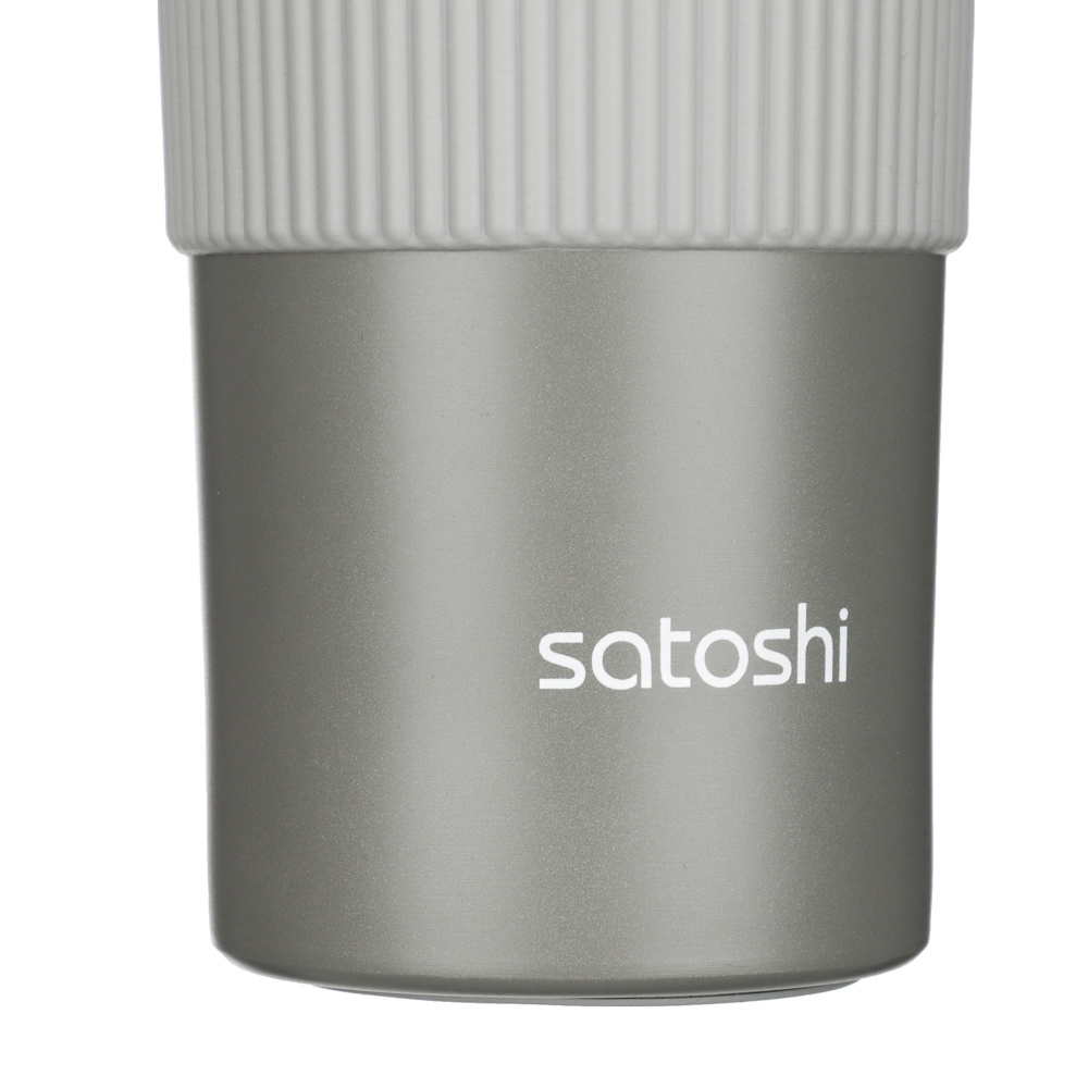 SATOSHI Ассара Термос-кружка с крышкой на защелке, 380мл, нерж.сталь 18/10, арт.№ 841-019