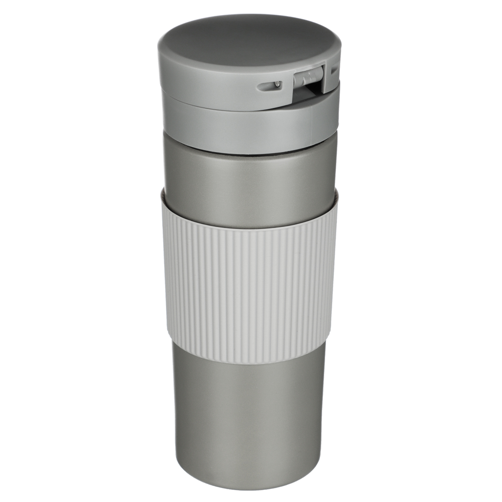 SATOSHI Ассара Термос-кружка с крышкой на защелке, 380мл, нерж.сталь 18/10, арт.№ 841-019