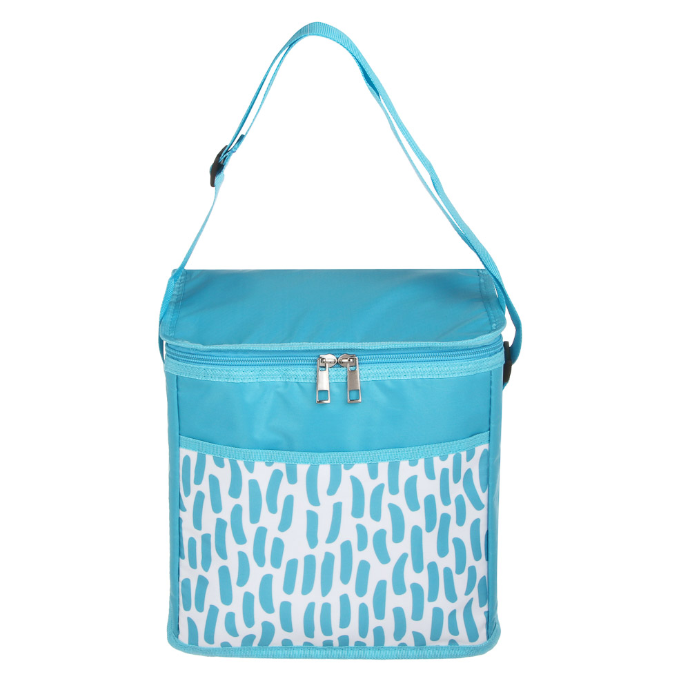 Термосумка, тм ЯРКОЕ ЛЕТО, 9 л, 420D оксфорд, фольга, 23х16х25 см, арт.№ 118-061