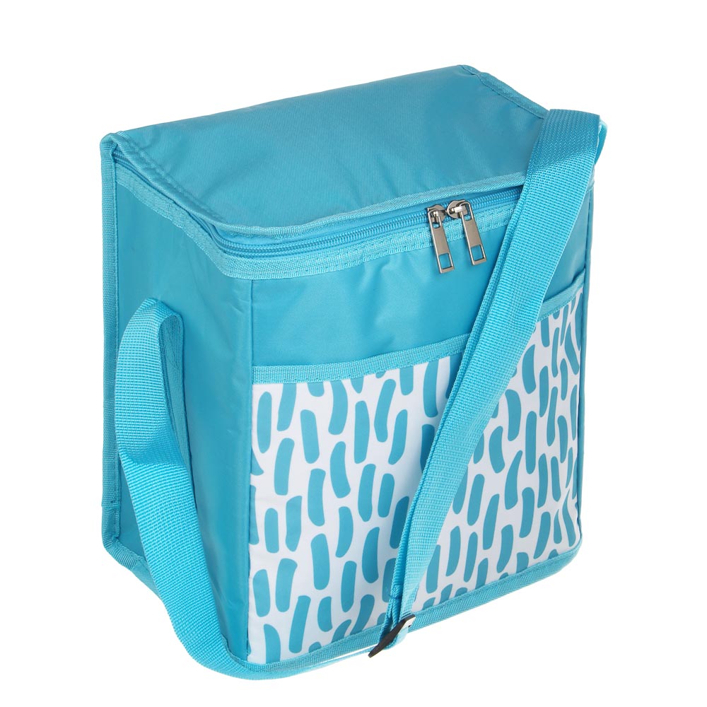 Термосумка, тм ЯРКОЕ ЛЕТО, 9 л, 420D оксфорд, фольга, 23х16х25 см, арт.№ 118-061