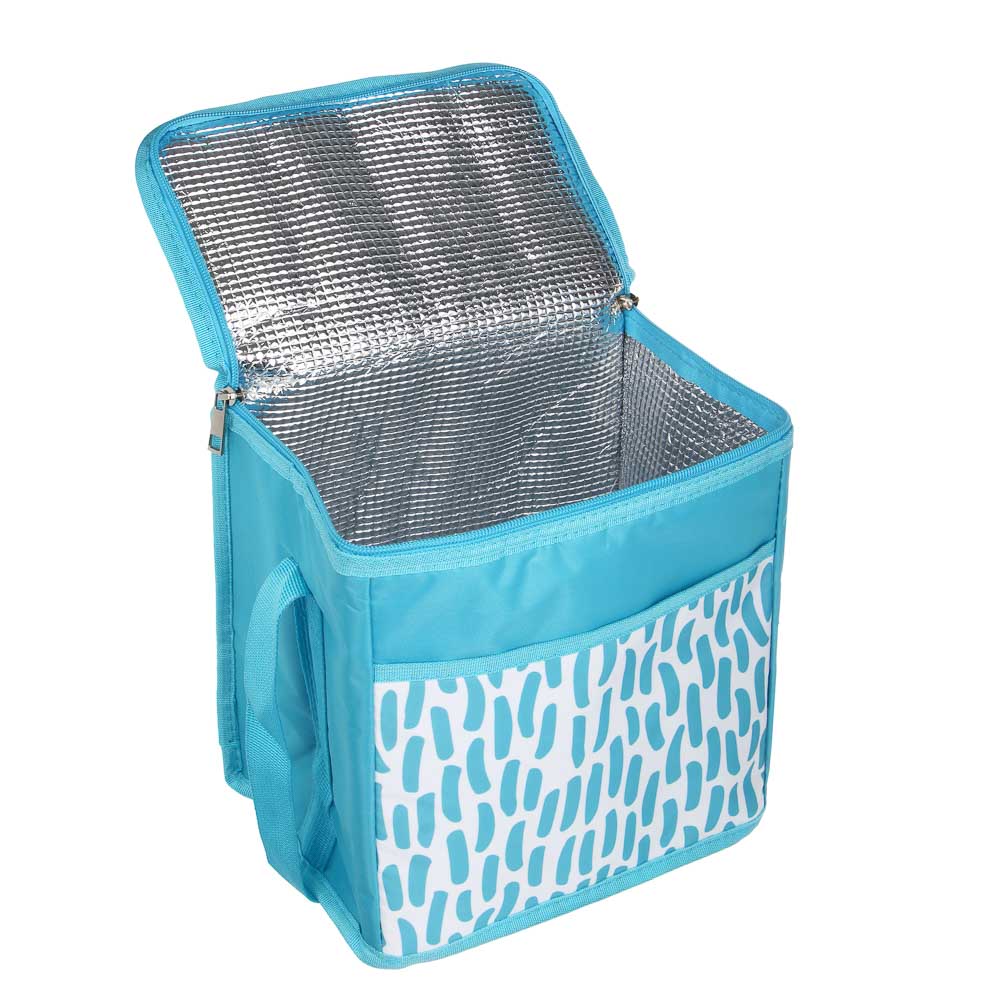 Термосумка, тм ЯРКОЕ ЛЕТО, 9 л, 420D оксфорд, фольга, 23х16х25 см, арт.№ 118-061