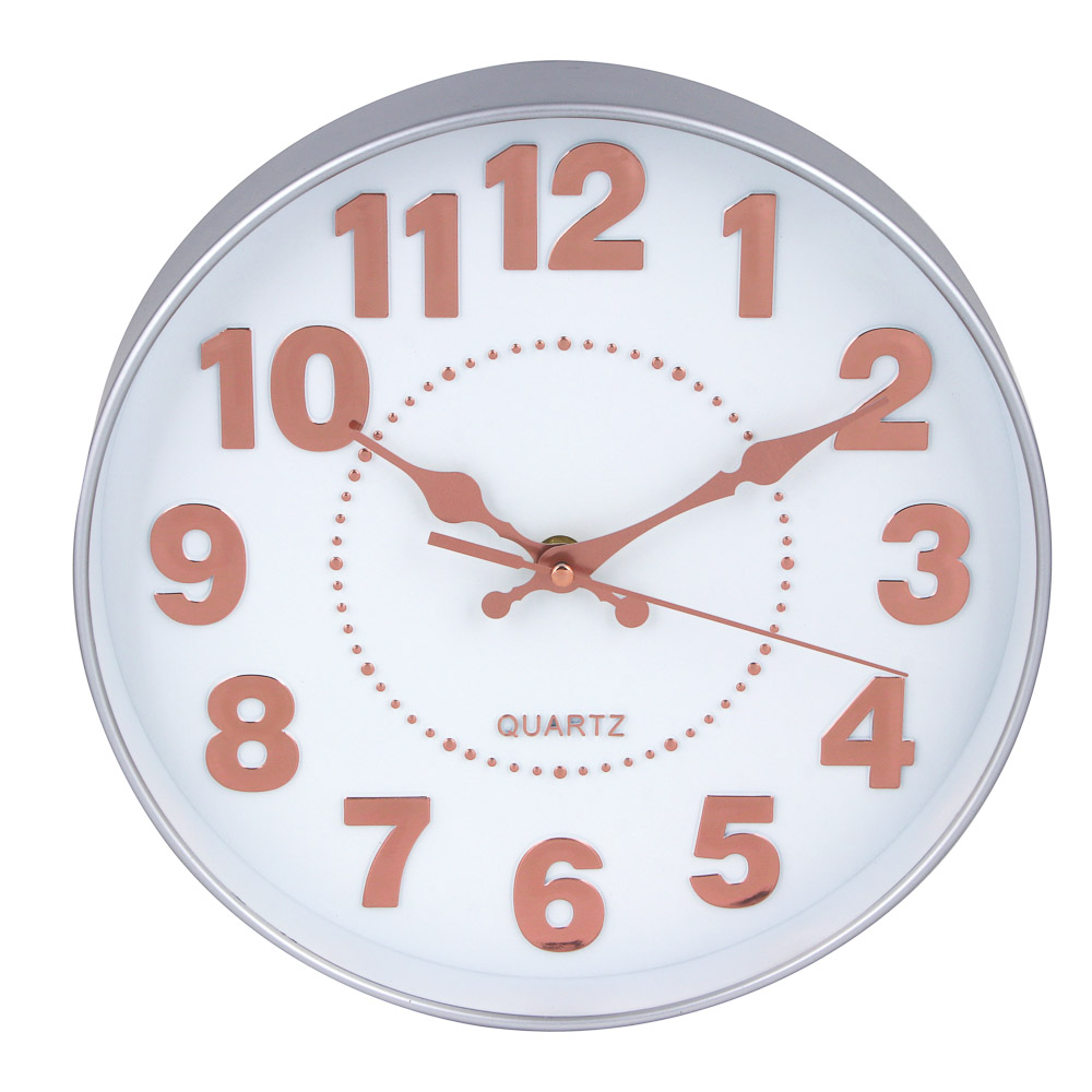 LADECOR CHRONO Часы настенные круглые, пластик, d26 см, 1xAA, арт.06-44, арт.№ 581-332