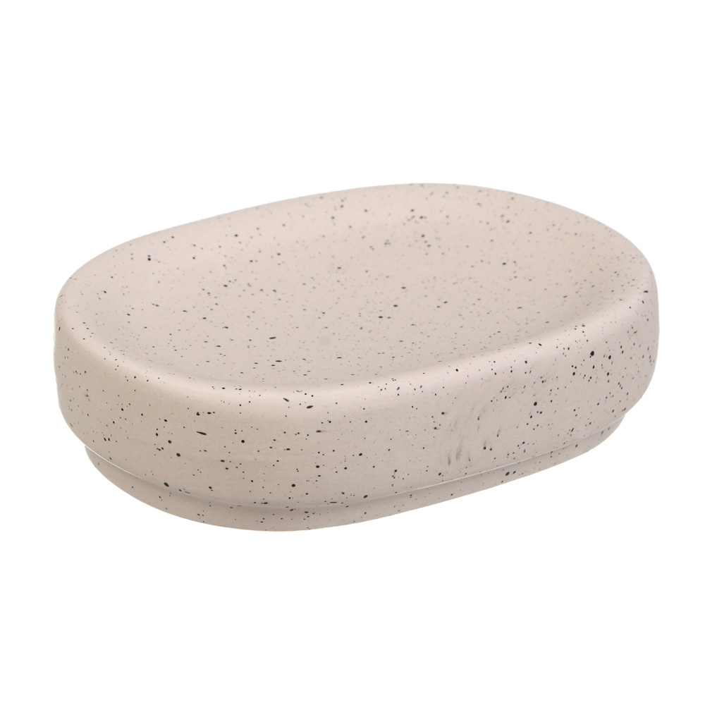 Мыльница тм VETTA Бургунди, доломит, 12x8,8x2,9см, цвет бежевый, арт.№ 463-649