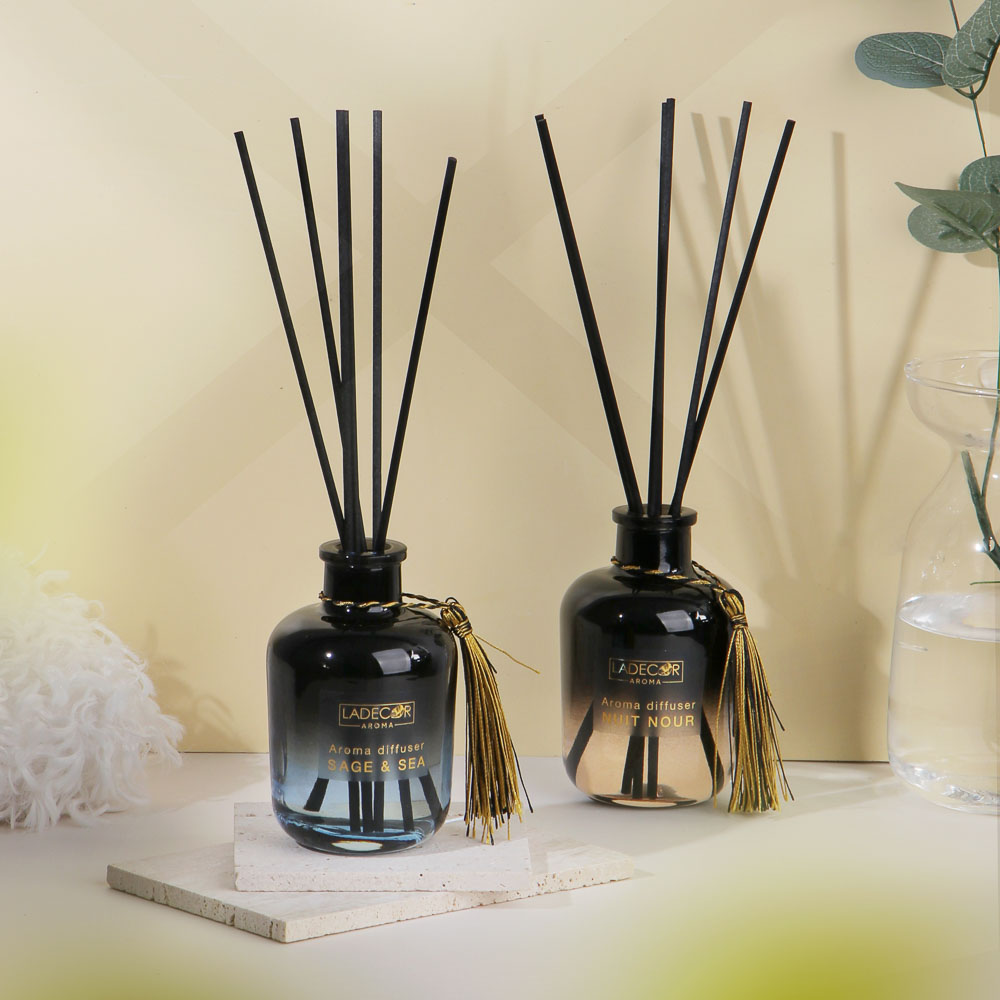 LADECOR Аромадиффузор 150 мл(Dark amber/Nuit Nour/Sage&Sea/Sophia), арт.№ 412-201