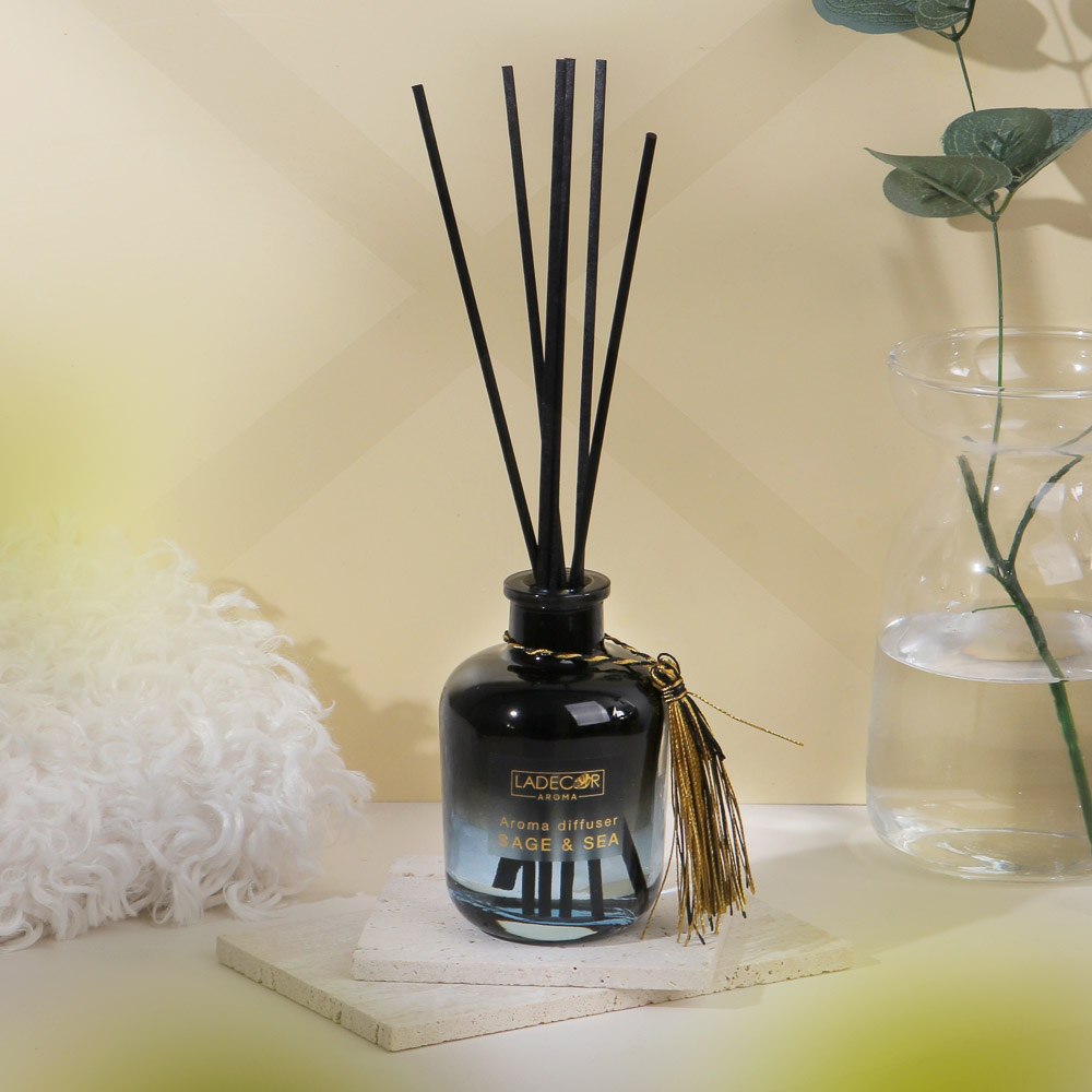 LADECOR Аромадиффузор 150 мл(Dark amber/Nuit Nour/Sage&Sea/Sophia), арт.№ 412-201