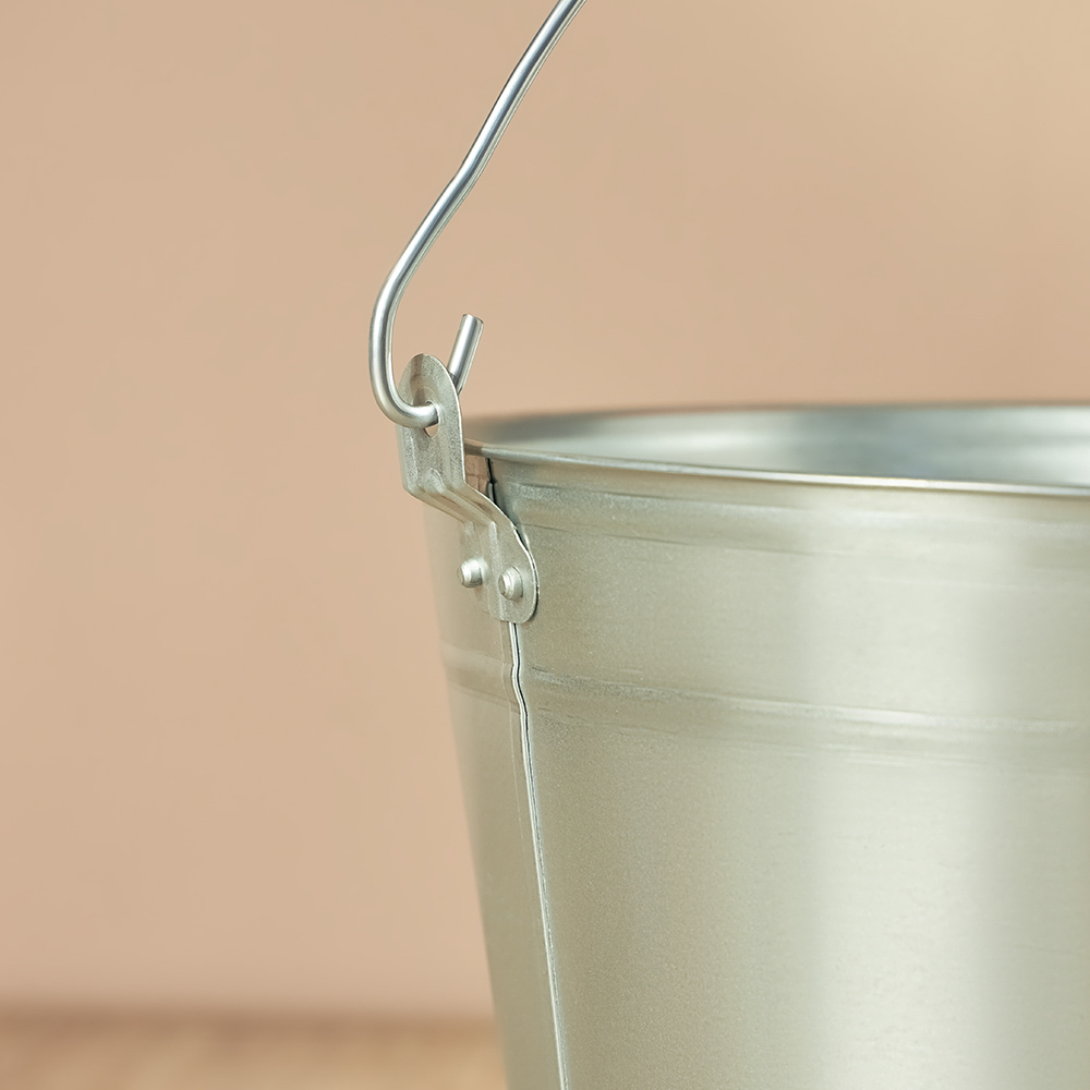 Ведро оцинкованное 12л хозяйственное, 0,4мм, арт.№ 408-146