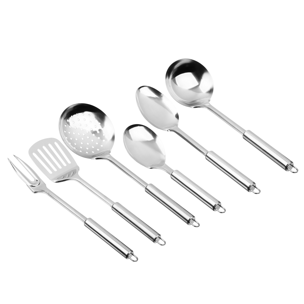 SATOSHI Темпра Набор кухонных принадлежностей 7 пр. нерж. cталь, арт.№ 882-453