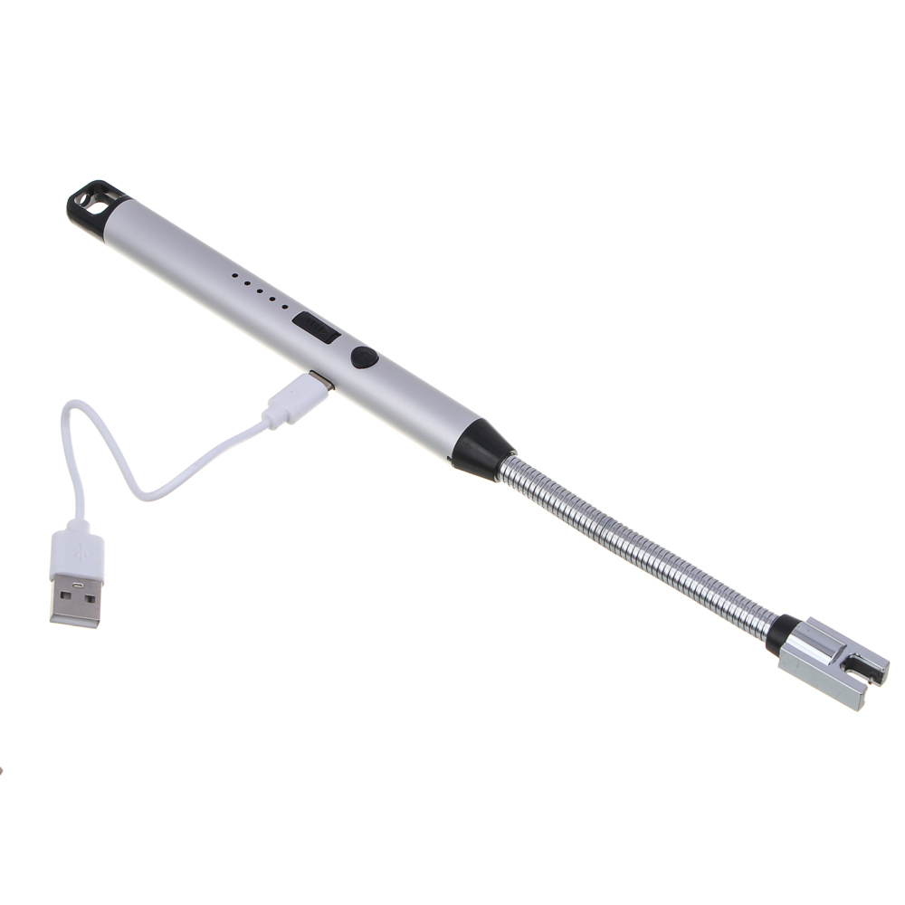 Зажигалка кухонная электронная тм VETTA, пластик, металл, USB, арт.№ 442-043