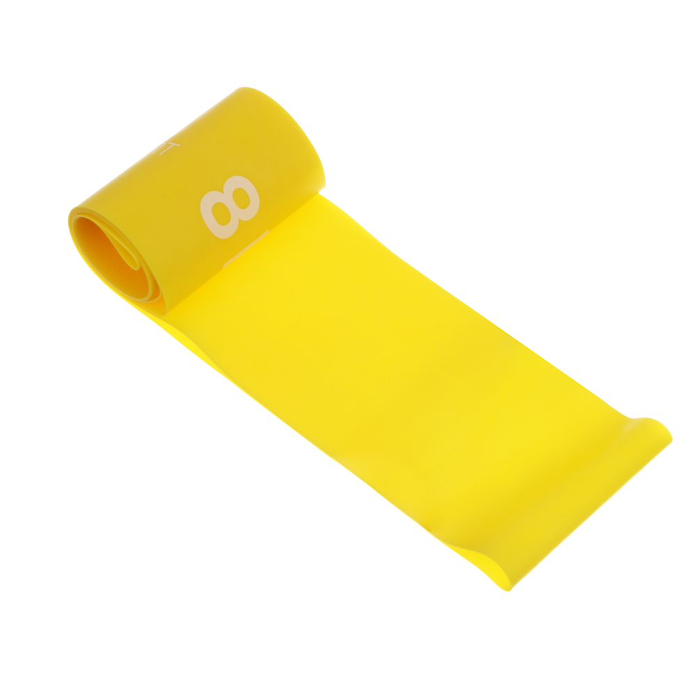 Фитнес-резинка тм BY SPORT, 8кг, 30х5х0,03см, латекс, арт.№ 093-037