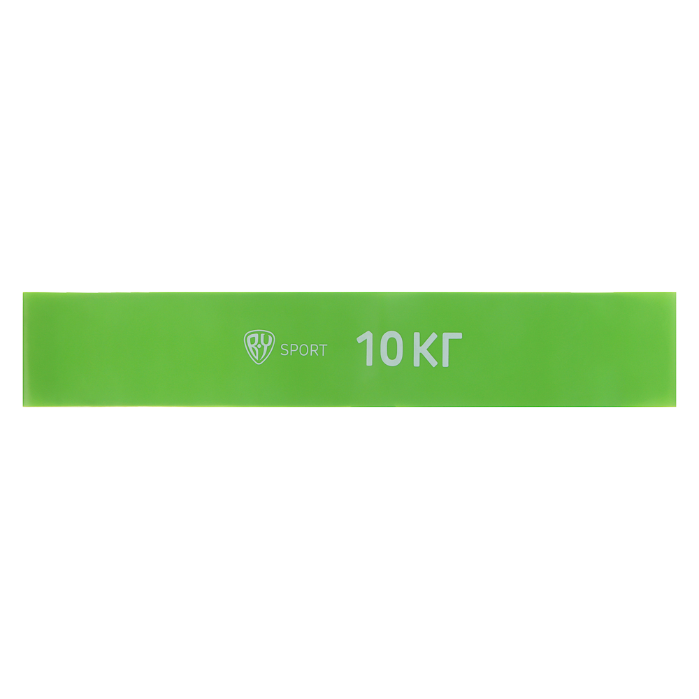 Фитнес-резинка тм BY SPORT, 10кг, 30х5х0,05см, латекс, арт.№ 093-038