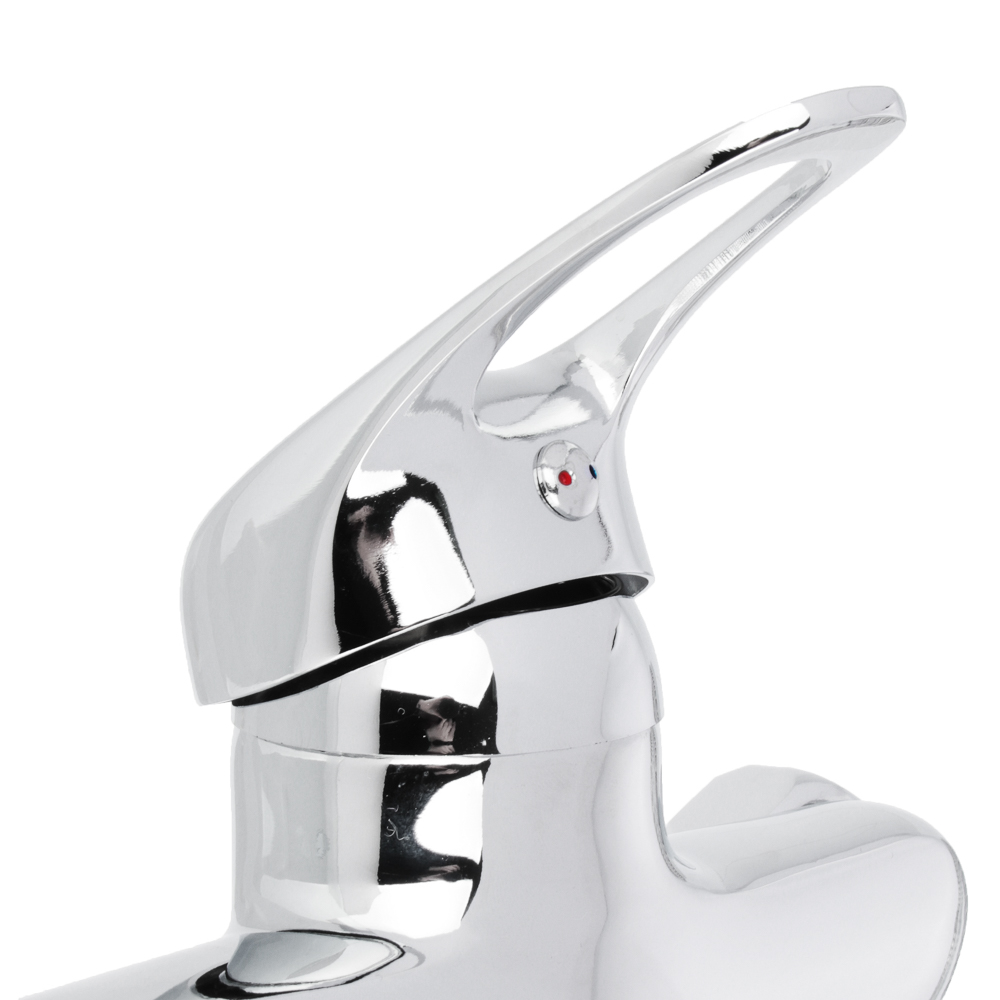 Смеситель Klabb 05 211 для ванны, дл. прямой излив, керам. картридж 40 мм, хром, арт.№ 566-041