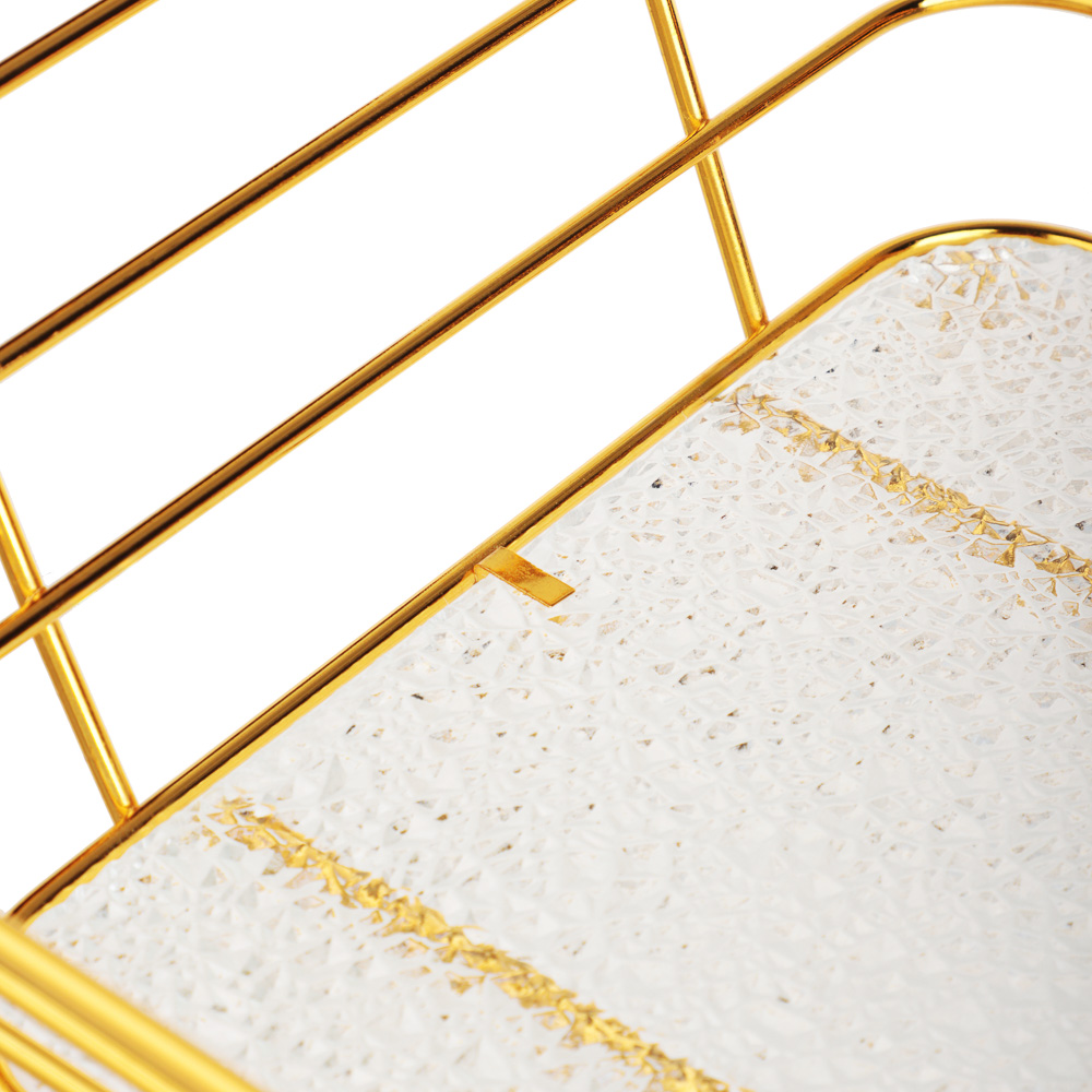 SATOSHI Кантри Корзина для фруктов 27х23х10см, сталь, акрил, арт.№ 827-128