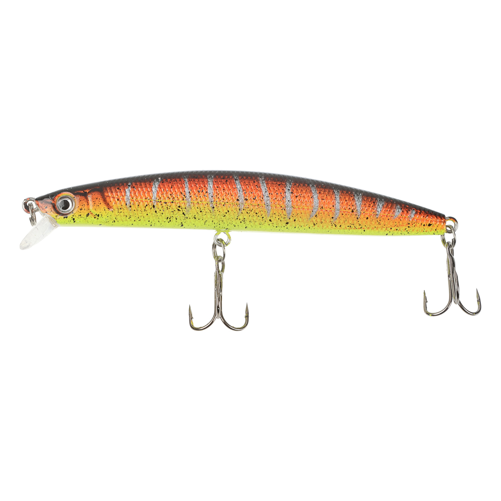Воблер "Слим Минноу Лонг" тм AZOR FISHING, F, 8,8гр, 107мм, 0,5-1,0м, 5 цветов, арт.№ 145-140